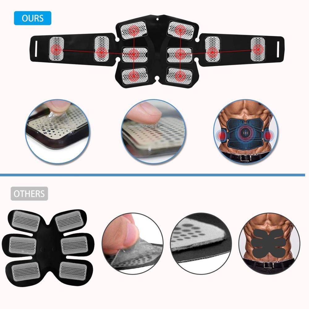 Изображение товара: Abdominal Muscle Stimulator Trainer EMS Fitness Equipment Training Gear Muscles Electrostimulator Toner Exercise Gym in box