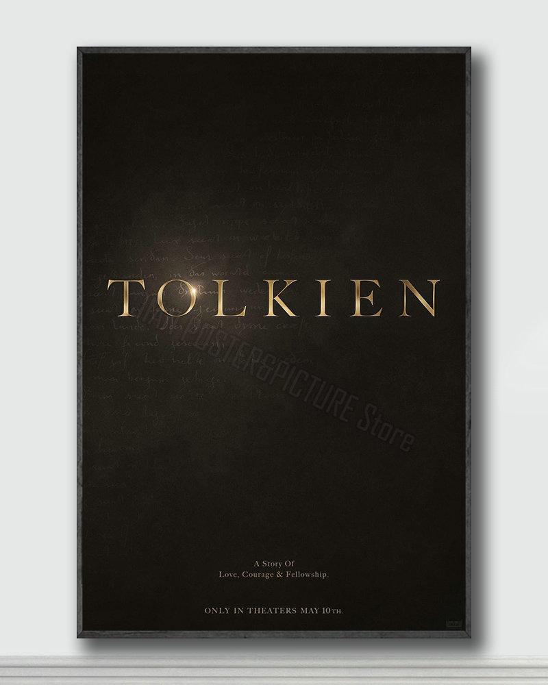 Изображение товара: NJ280 Tolkien фильм 2 Шелковые Плакаты и принты настенные художественные плакаты домашний декор