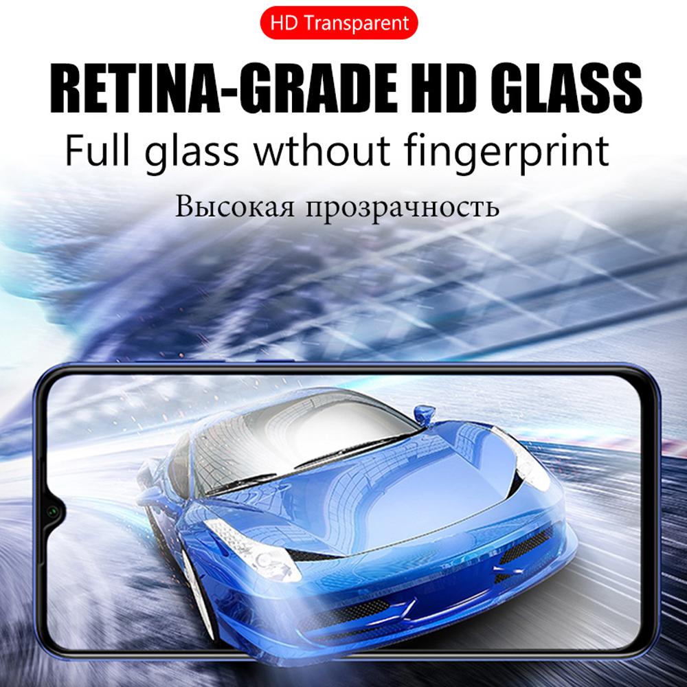 Изображение товара: 5/3/1Pcs full cover for xiaomi mi A2 lite A3 lite tempered glass smartphone phone screen protector protective film on the glass