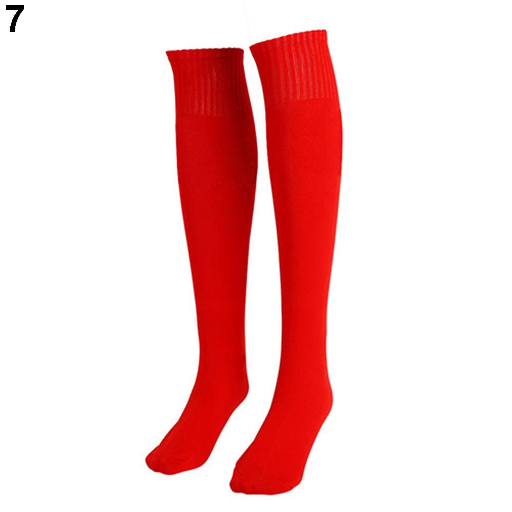 Изображение товара: Длинные эластичные Компрессионные носки для мужчин, женщин, мужчин, бега, спорта, футбола, регби, носок, ноги