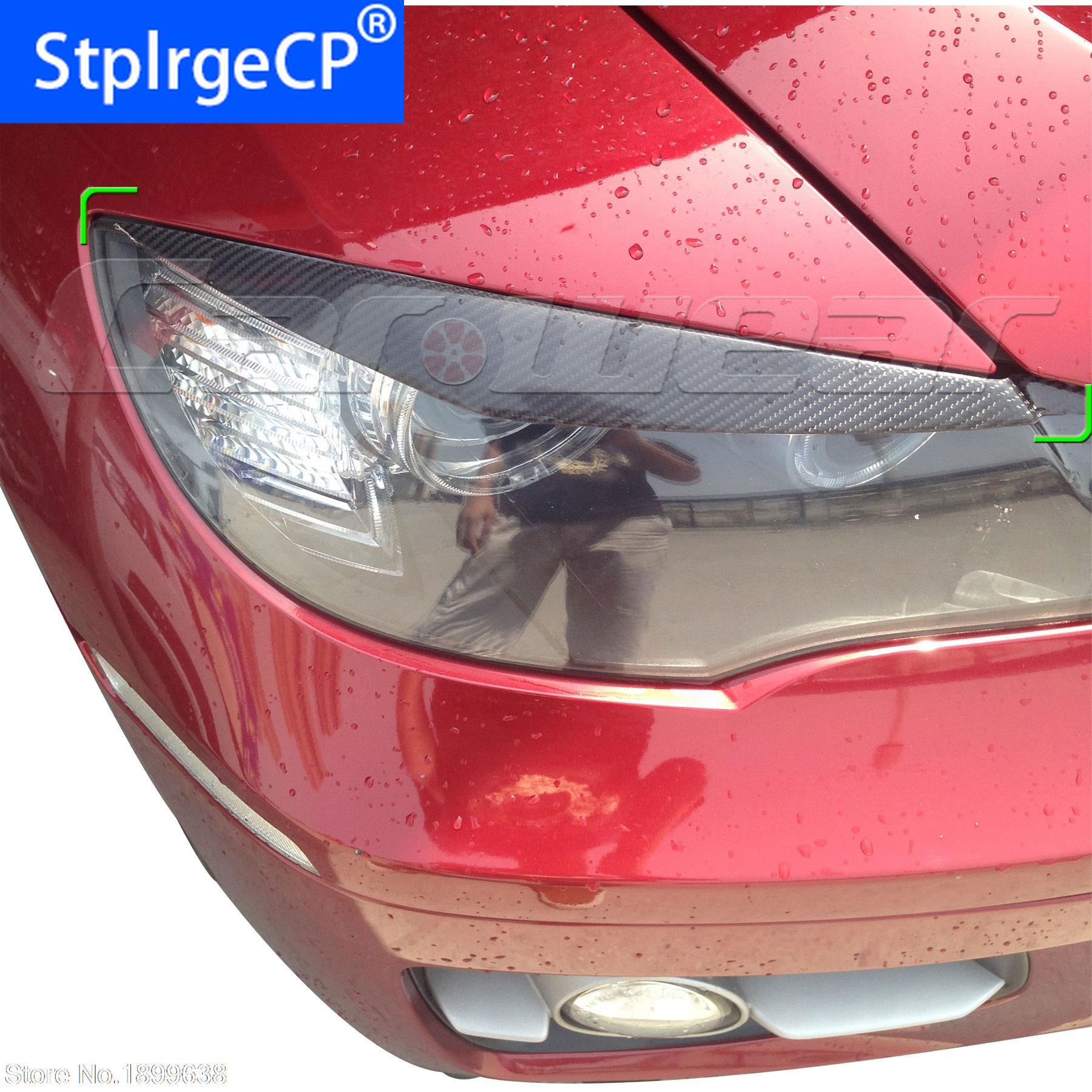 Изображение товара: Высокое качество углеродного волокна передняя фара крышка век бровей для BMW X6 E71 2008-2013