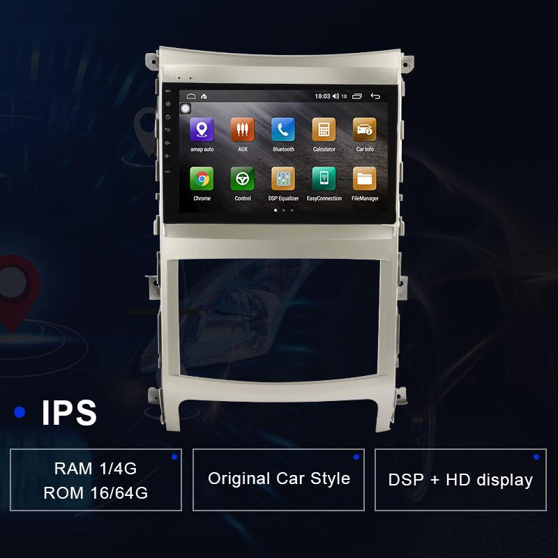 Изображение товара: Автомагнитола 8 дюймов, Android 8,1, DSP 4 Гб + 64 ГБ для Hyundai Veracruz 2007-2012, мультимедийный видеоплеер, навигация GPS