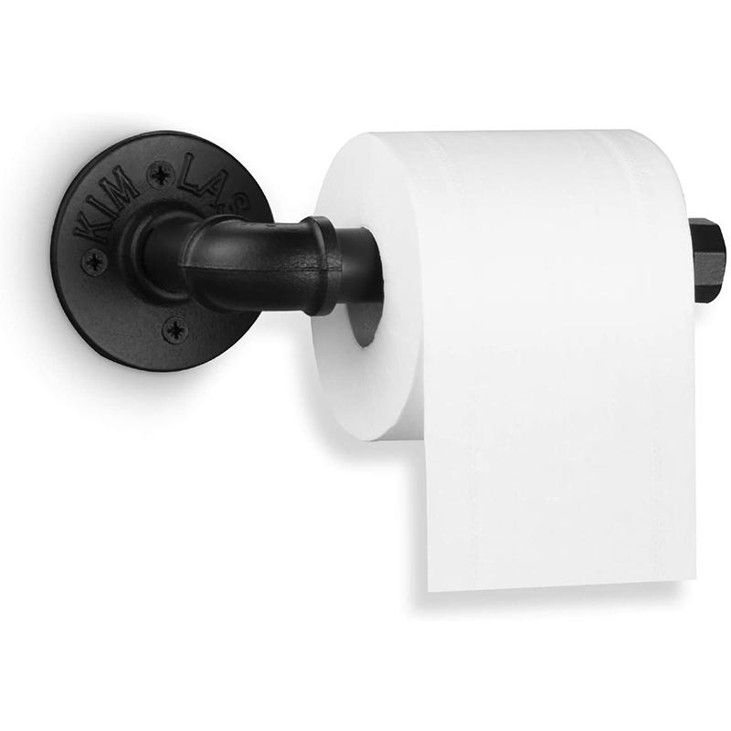 Изображение товара: 1 Набор Простой настенный держатель рулона туалетной бумаги Ванная комната кухонное полотенце стержень стеллаж для хранения