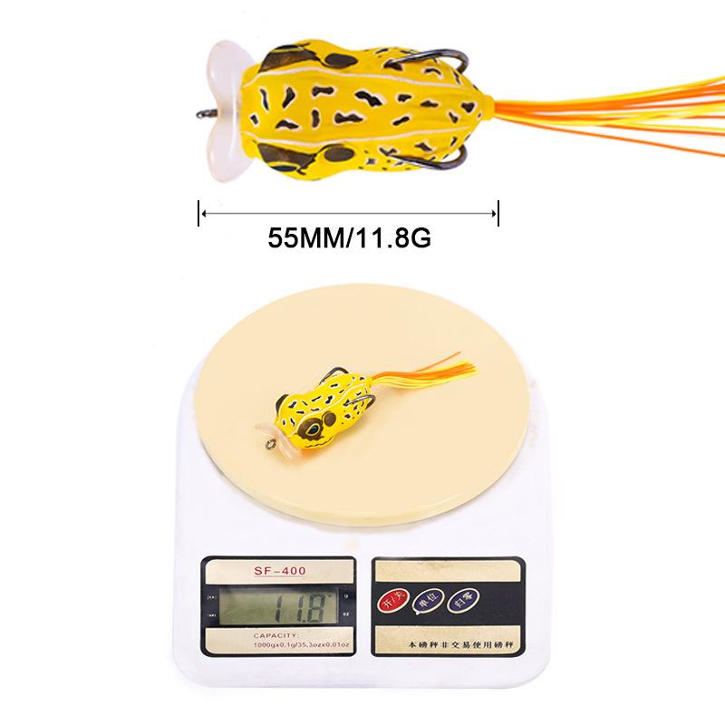 Изображение товара: 6 см 12,1 г бионическая лягушка жесткая приманка рыболовная приманка моделирование воблер-Минноу для рыбалки кренкбейт рыба насекомые мягкие приманки Рыболовная Приманка