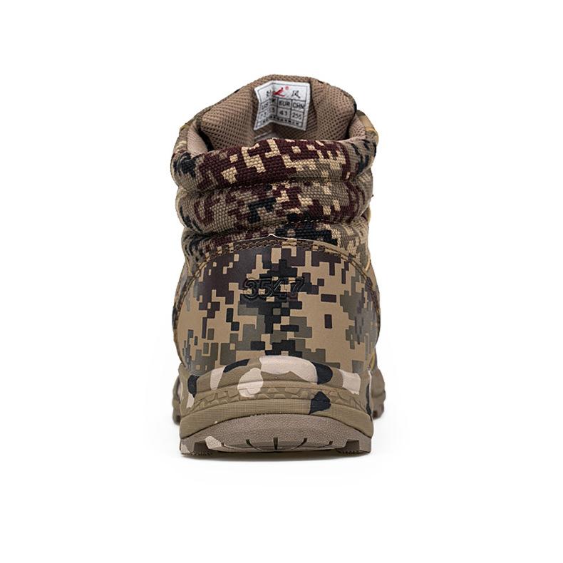 Изображение товара: Зимние армейские ботинки; Мужские ботинки для особых боевых действий; Уличные тактические ботинки; Камуфляжная обувь для тренировок; Шерстяные сапоги на холодную погоду