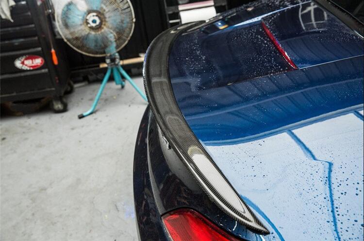 Изображение товара: Автомобильное заднее крыло из углеродного волокна, внешнее расстояние, подходит для 09-14 BMW Z4 E89 2009 2010 2011 2012 2013 2014