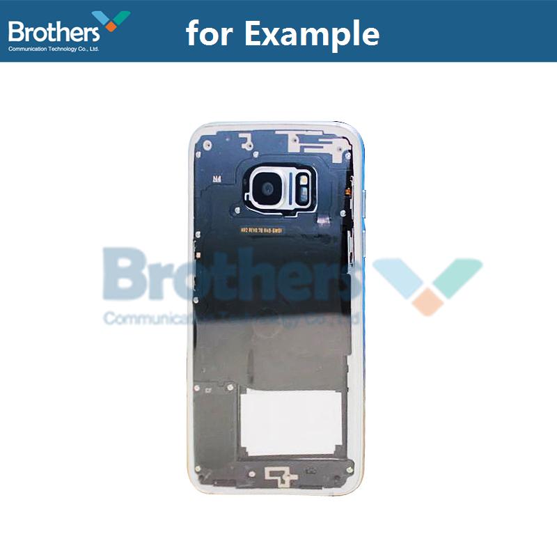 Изображение товара: Прозрачный корпус аккумулятора для Samsung Galaxy Note 5, задняя крышка, чехол для N920, N920F, N9200, 3D, запасная крышка батарейного отсека телефона