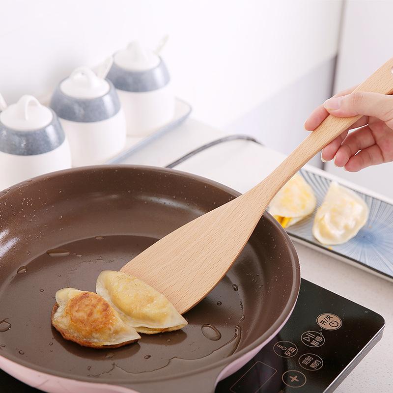 Изображение товара: Высококачественная лопатка с длинной ручкой, наклонная, для кухонной утвари и совок, кухонный набор, кухонные инструменты