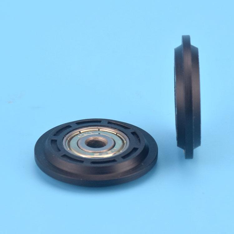 Изображение товара: 5 шт. 6x40x8 мм delrin POM Y-образная роликовая подшипниковая направляющая V-образной дорожки роликовая дорожка колесо POM 608 колесо подшипника