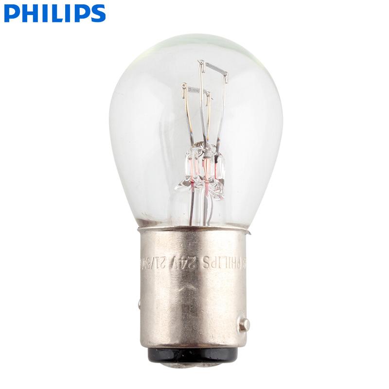 Изображение товара: Philips Truck 24V Standard P21/5W S25 21/5W 13499CP BAY15d Поворотная сигнальная лампа оригинальные задние лампы стоп-светильник оптовая продажа, упаковка из 10