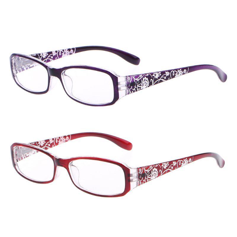Изображение товара: CRSD 2021 новые модные женские Резные Цветочные очки для чтения с защитой от сисветильник света с пружинными дужками женские очки защитные очки для дальнозоркости