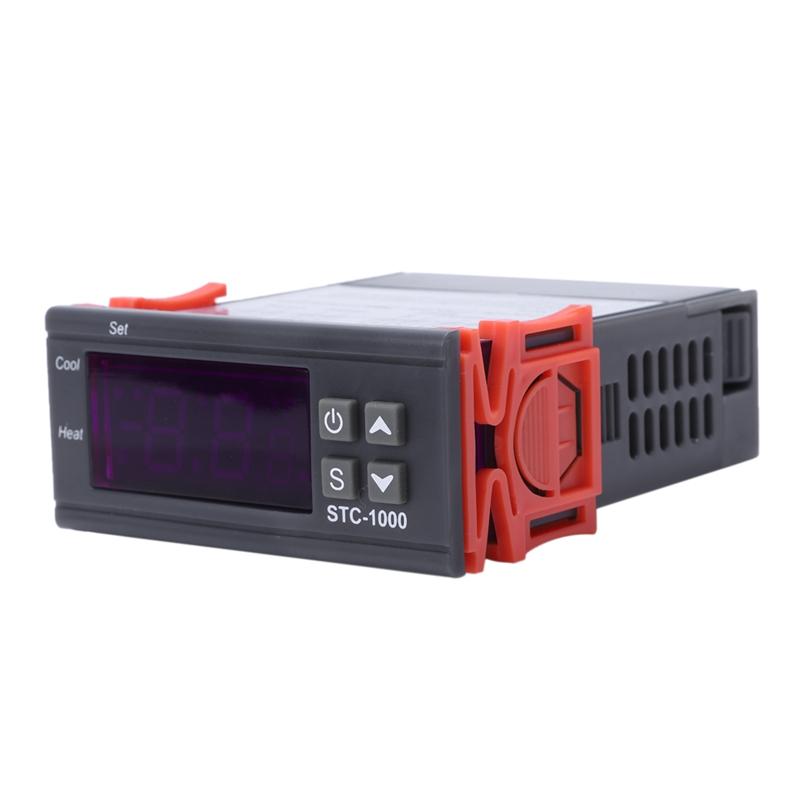 Изображение товара: 220V Digital STC-1000 Temperature Controller Thermostat Regulator+Sensor Probe