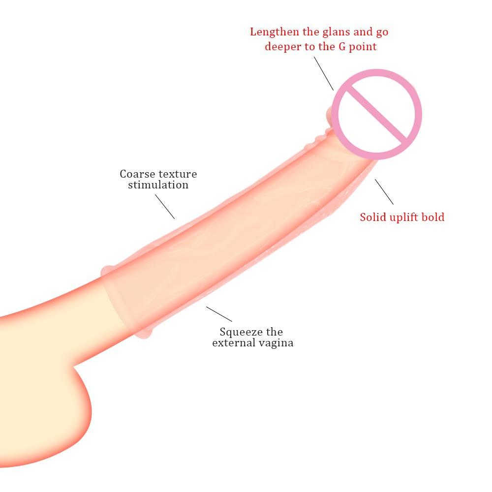 Изображение товара: EXVOID большой пенис рукав g-точка массажный фаллоимитатор увеличить мужчин t многоразовые силиконовые презервативы Секс-игрушки для мужчин петухи расширитель секс-магазин