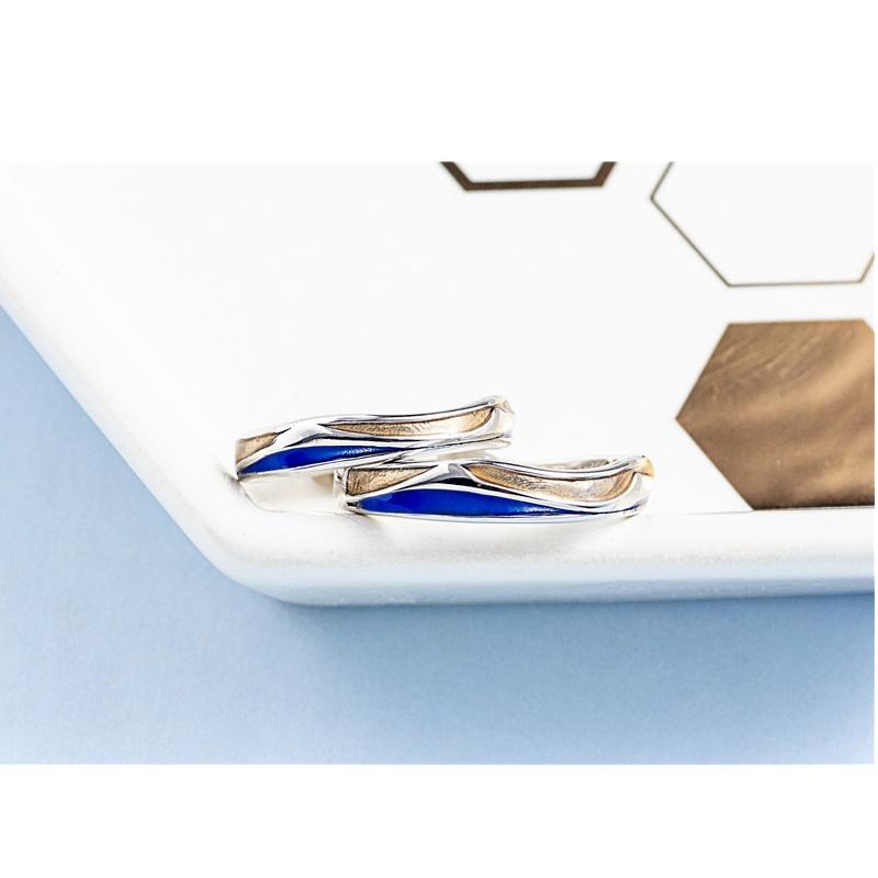 Изображение товара: Оригинальное кольцо Uloveido из серебра 925 пробы, Открытое кольцо для пары, SALRG26