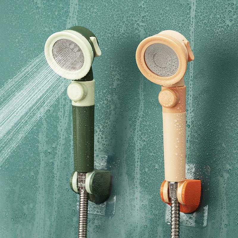 Изображение товара: Красочная душевая головка для ванной комнаты ABS ручной душ с дождевой насадкой Водосберегающие аксессуары для ванной комнаты