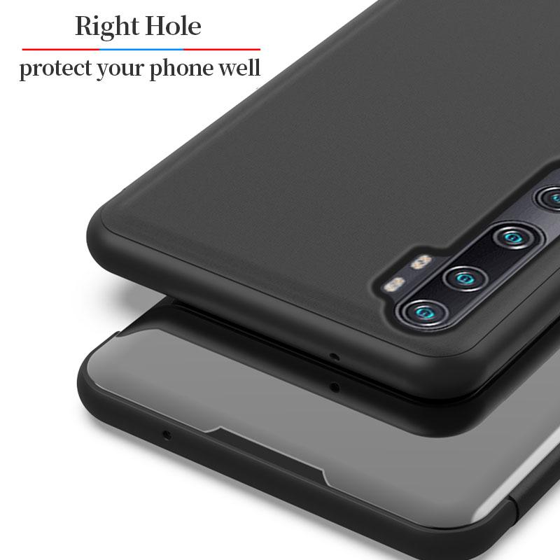 Изображение товара: Умный чехол с полным покрытием для телефона Huawei P40 Lite E, зеркальный флип-чехол для Huawei P 40 P40 Lite Pro Plus P20 P30 Mate 20 Lite 30 Pro