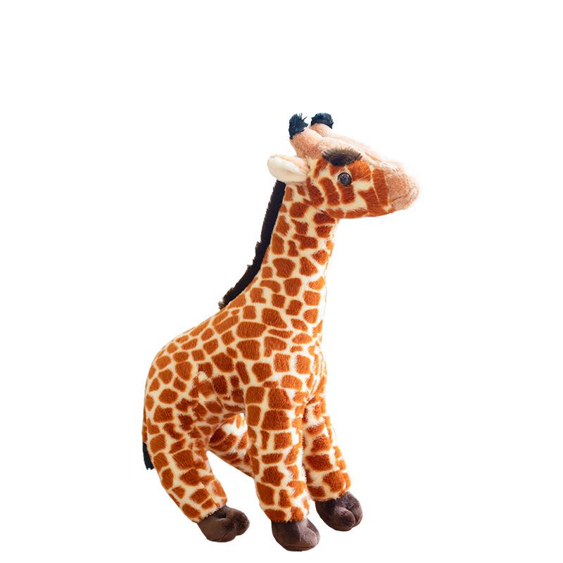 Изображение товара: 1 шт. мультяшный Жираф плюшевая мягкая игрушка День рождения Свадьба мягкие игрушки жираф плюшевая игрушка
