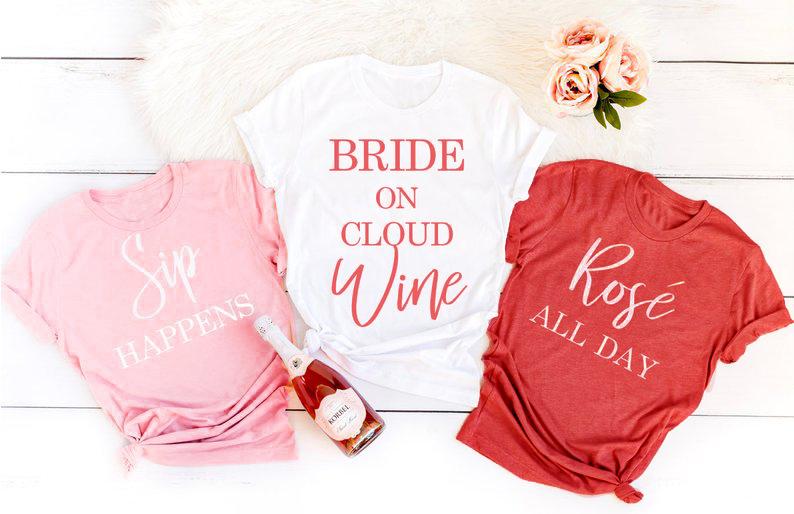 Изображение товара: Женские футболки Sip случаются с розой на весь день, женские футболки с графическим дизайном, вечерние футболки