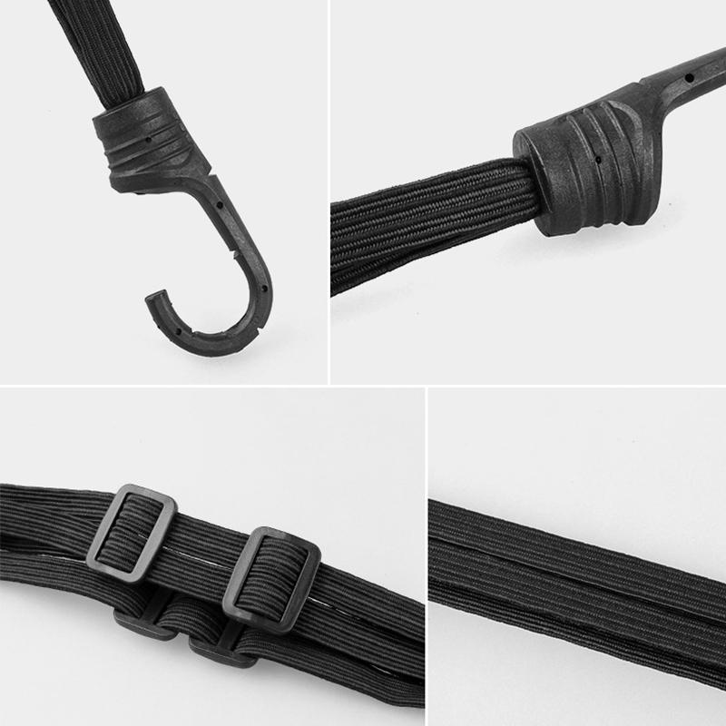 Изображение товара: 2 крючка для мотоциклов прочность раздвижной шлем багажа эластичный веревочный ремень для багажа сеть банджи грузовая сеть