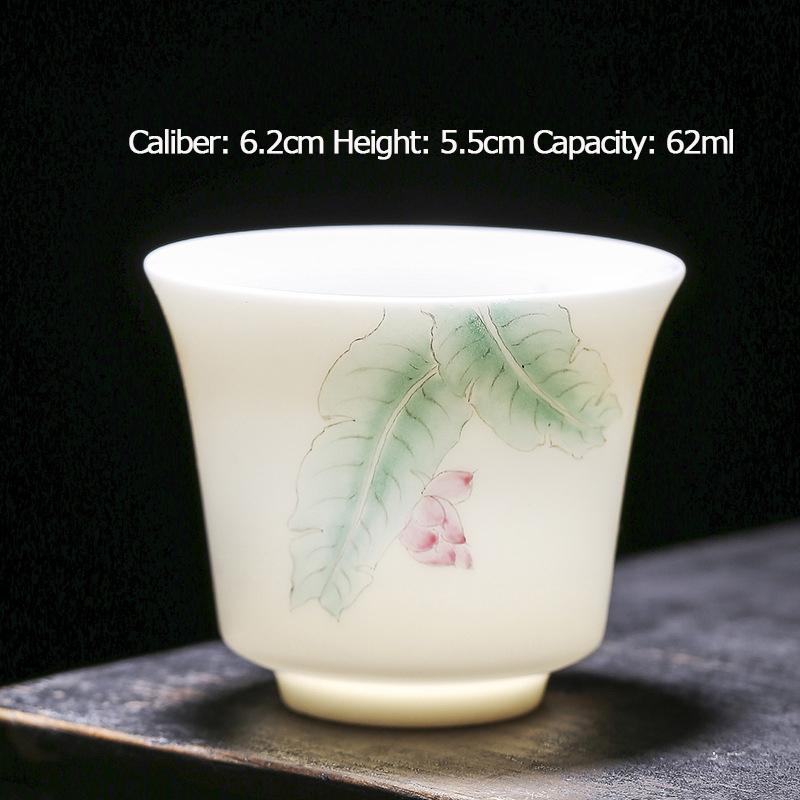Изображение товара: Цзиндэчжэнь керамический чайный набор чайная чашка ручная роспись креативная чайная чашка кофейные чашки для вина принадлежности для напитков