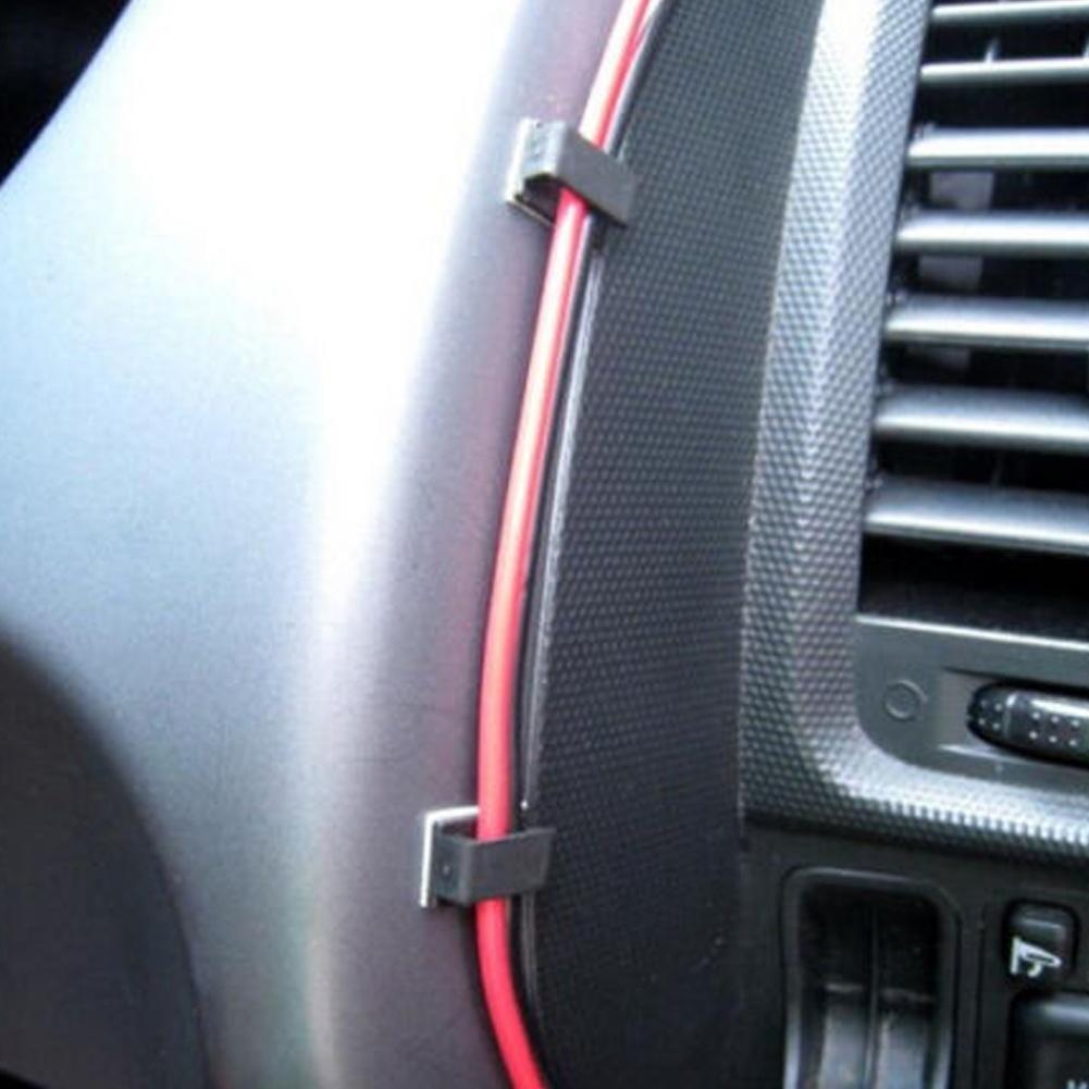 Изображение товара: 40 шт. автомобильный шнур для передачи данных кабель для крепления проводов фиксаторы самоклеющиеся