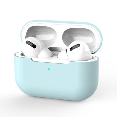 Изображение товара: Чехол для беспроводных наушников Airpods Pro, силиконовый чехол для наушников Apple Airpods Pro, чехол для наушников Air Pods Pro 3, чехол Fundas