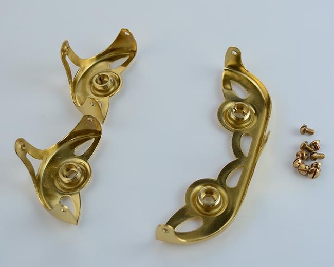 Изображение товара: 2 шт. в наборе, золото тенор саксофон поддерживает ниже краски