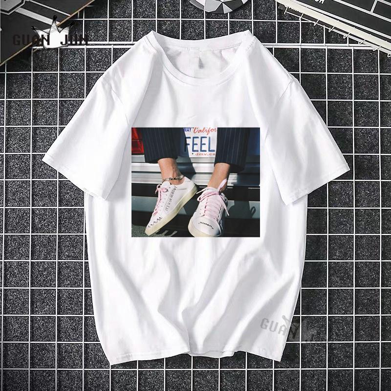 Изображение товара: 2020, винтажная модная уличная одежда, футболка унисекс в стиле Харадзюку, футболки в японском стиле для мужчин и женщин, черная футболка с графическим рисунком, хипстерские мужские топы