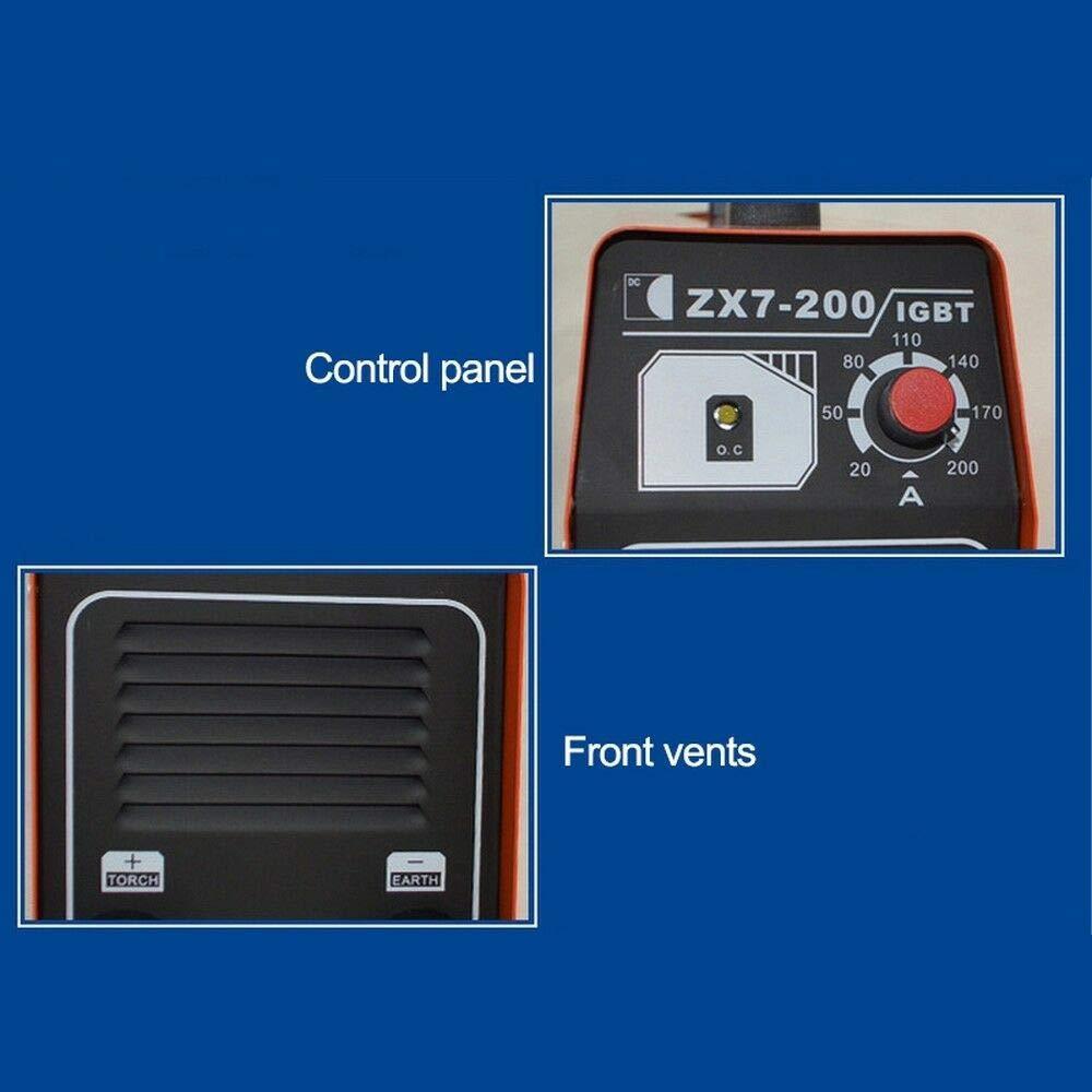 Изображение товара: ZX7-200 Бытовая небольшая сварочный аппарат для меди сверхсветильник Кая мощная система вентиляции функция защиты от автоматического отключения