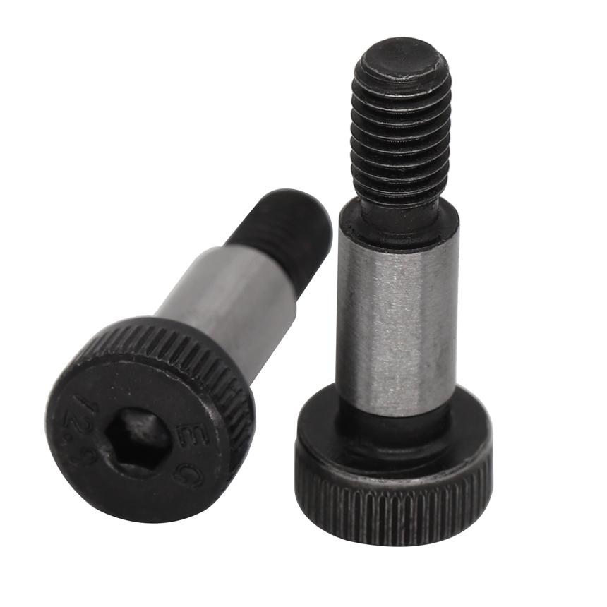 Изображение товара: M16*25/30/35/40/45/50/55/60 20mm Shaft OD 12.9 Grade Carbon Steel Hex Hexgaon Socket Mold Shoulder Screw Stopper Brake Stop Bolt