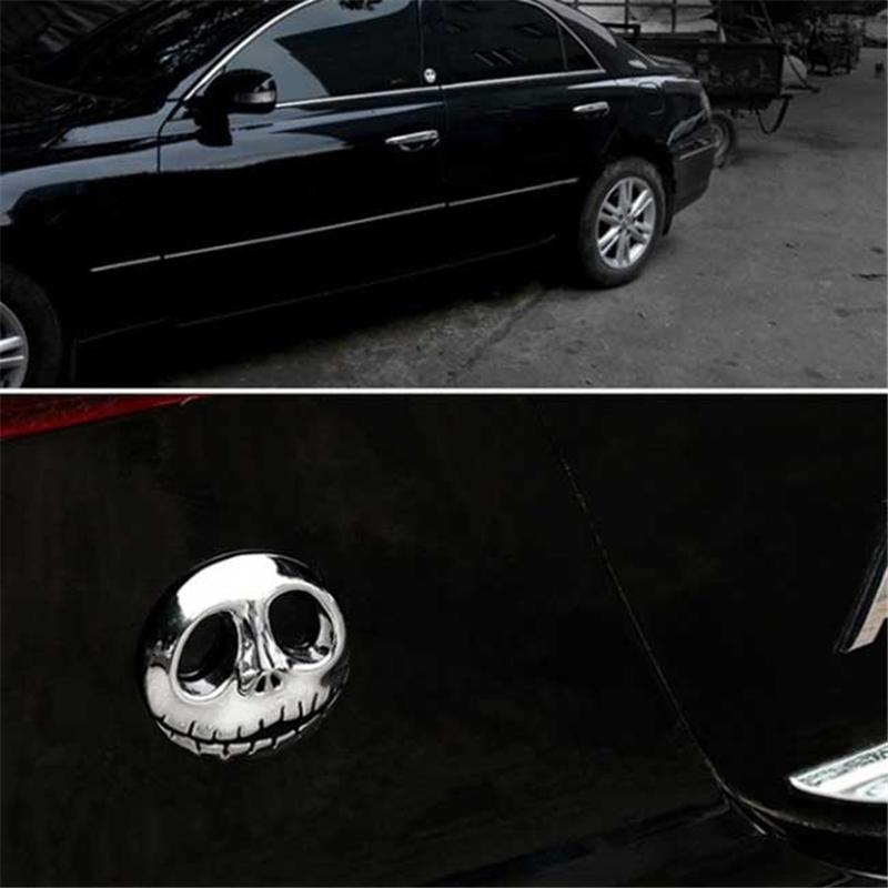Изображение товара: 3D металлическая Тыква Хэллоуин наклейка с логотипом на автомобиль эмблема значок автомобиля Стайлинг наклейки для автомобилей Мотоцикл декоративные