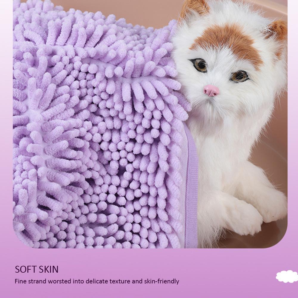 Изображение товара: Стрижка кошек и собак сушильное полотенце абсорбент Ванна Душ Чистка супер инструмент новый