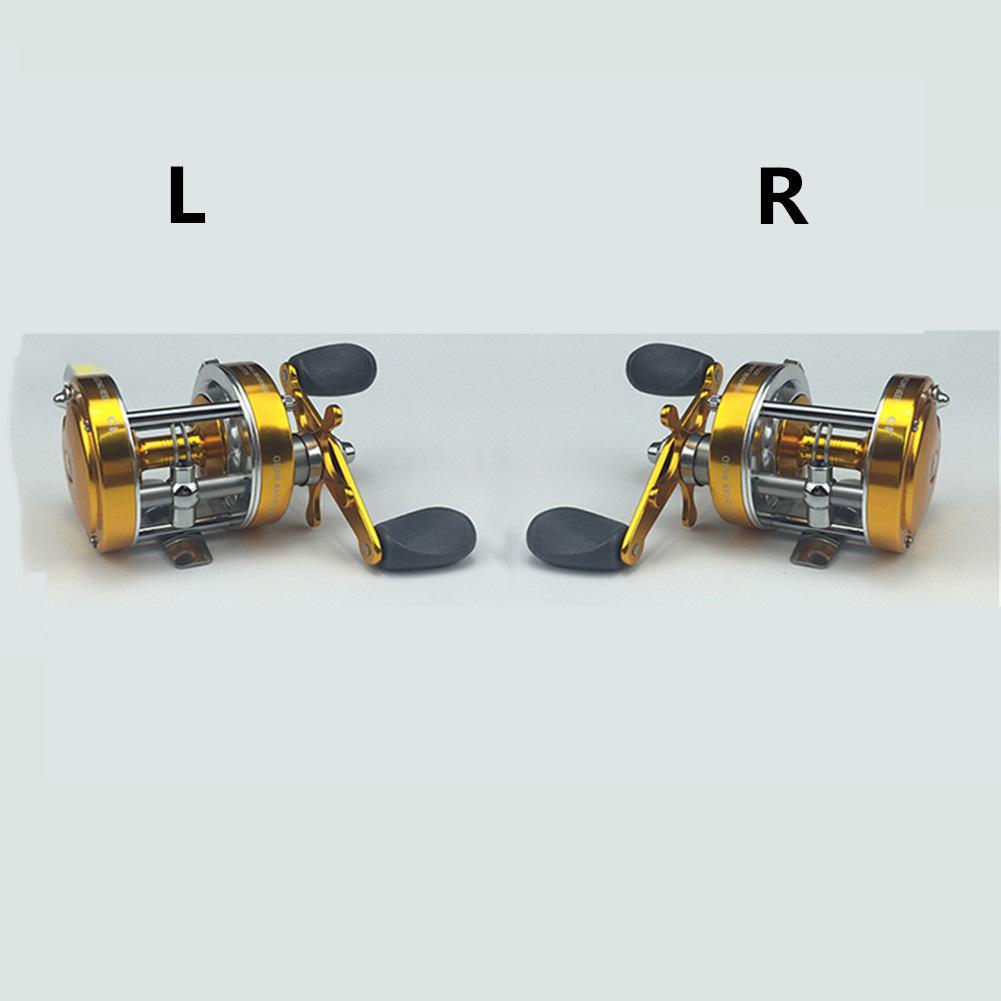 Изображение товара: Рыболовная катушка двойной тормоз Baitcaster рыболовная Катушка правая/Левая рука Приманка Рыболовная катушка