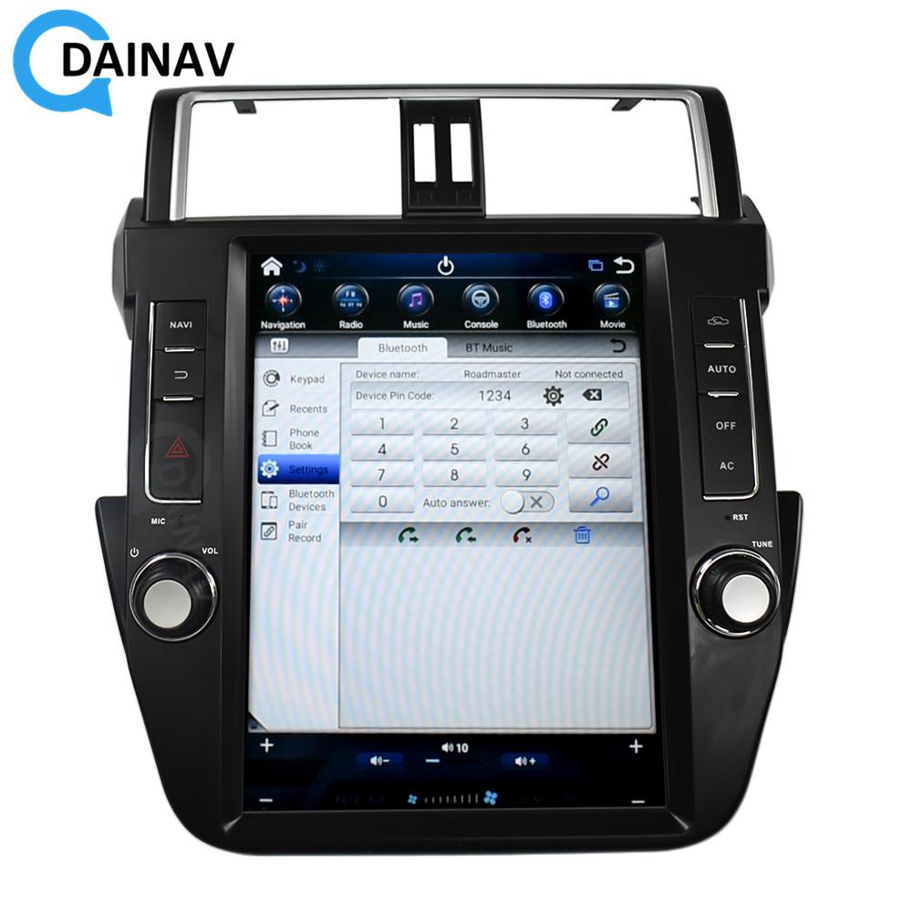 Изображение товара: HD экран Автомобильный мультимедийный DVD видео плеер для TOYOTA Land Cruiser Prado 150 2014 - 2018 автомобильный стерео радио GPS навигация