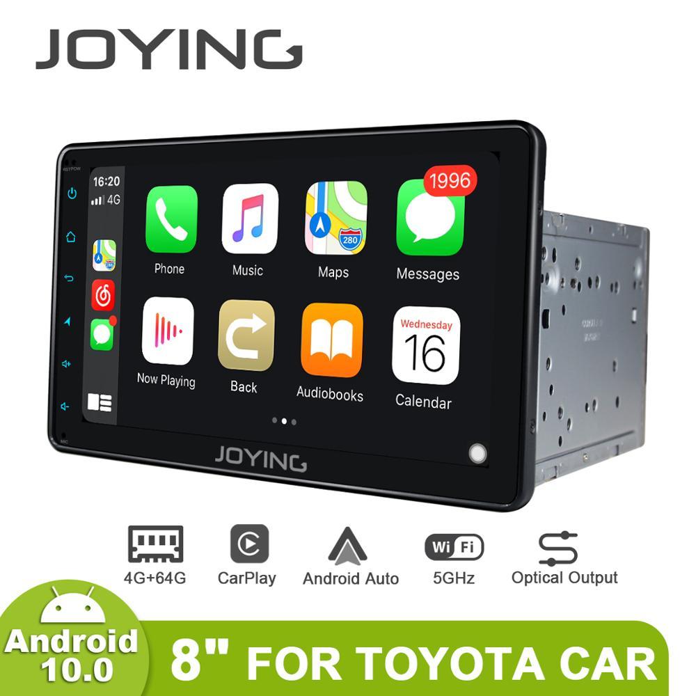 Изображение товара: Android 10,0 автомобильное радио 2 din 8 дюймов IPS BT поддержка 4G/Carplay головное устройство GPS видео плеер для Toyota Corolla/Camry/RAV4/FJ Cruiser