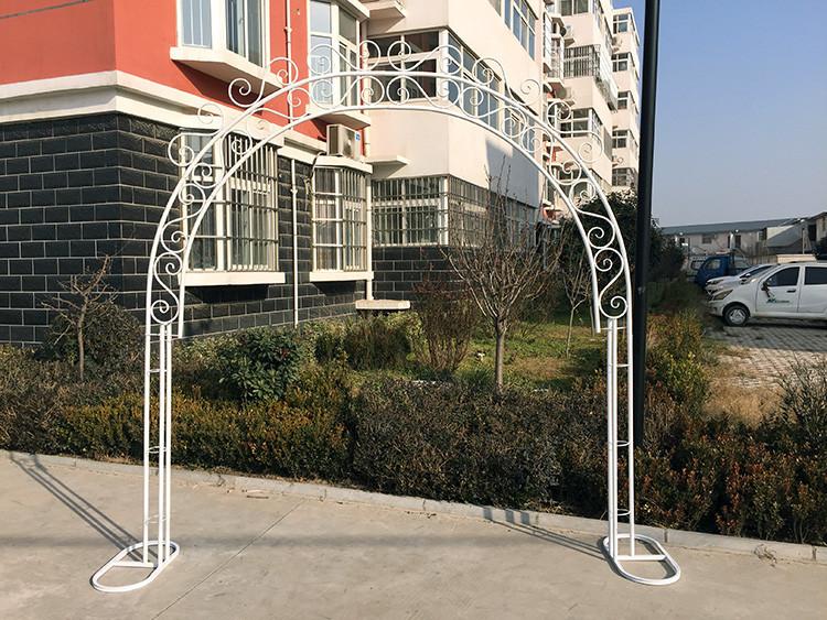 Изображение товара: Европейский стиль белая железная свадебная АРКА рамка Декор Вишневый цветок стенд дверь Свадебная вечеринка реквизит