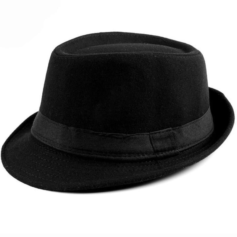 Изображение товара: Шляпа фетровая Мужская, из структурированной шерсти, фетровая шляпа