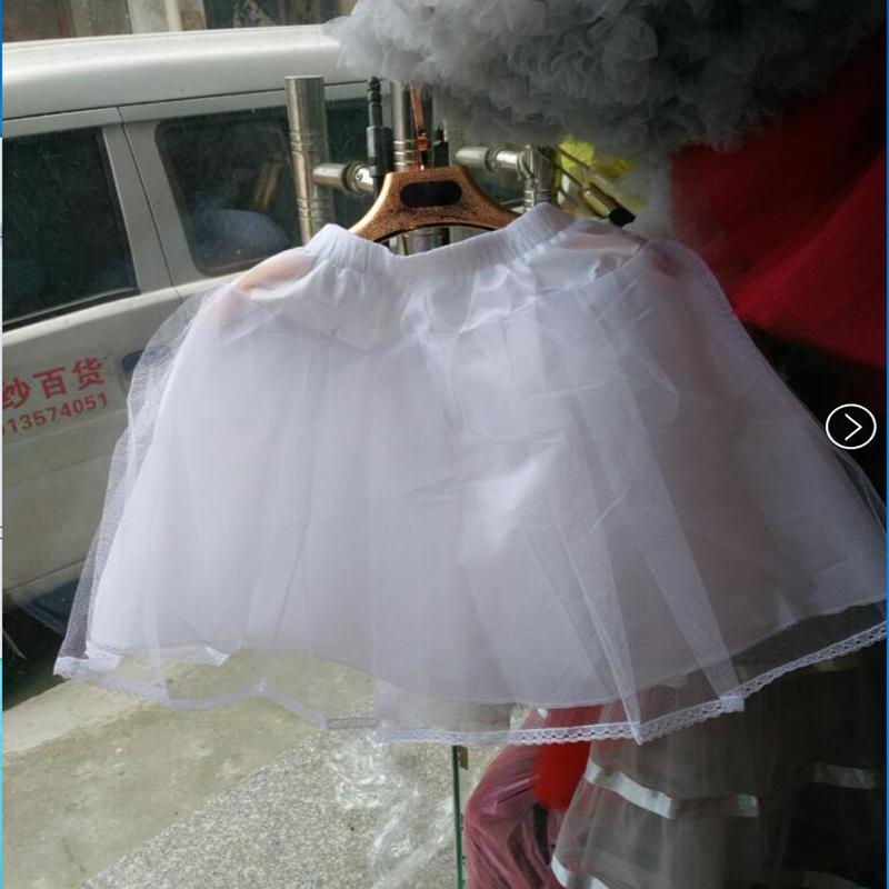 Изображение товара: Однослойная Кружевная юбка-подъюбник, мини-юбка из тюля, белая/черная юбка, летняя Женская Новая Привлекательная Милая юбка для выпускного вечера