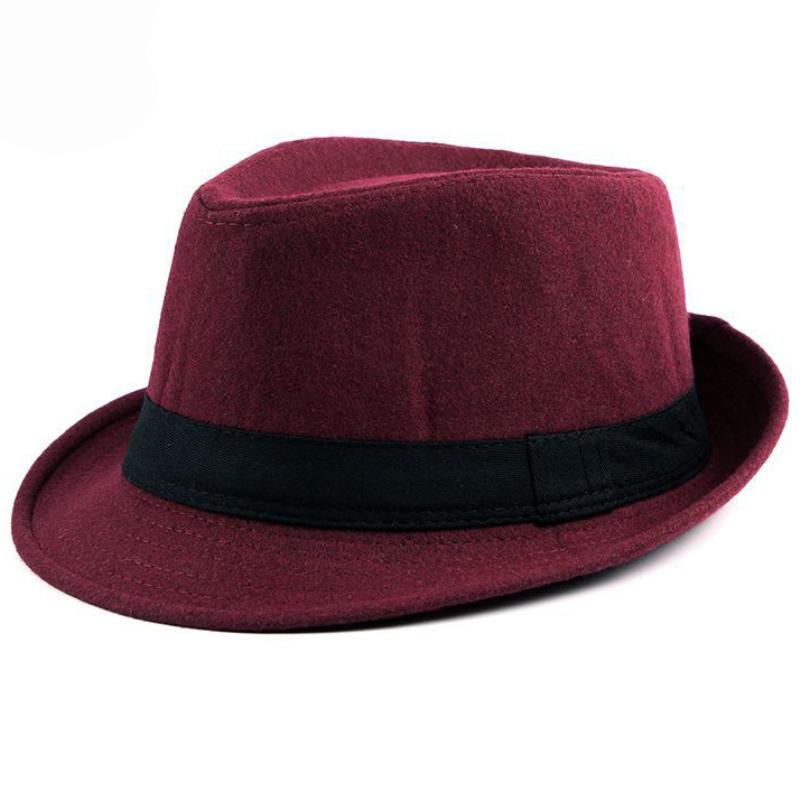 Изображение товара: Шляпа фетровая Мужская, из структурированной шерсти, фетровая шляпа