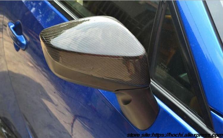 Изображение товара: Крышка для бокового зеркала в спортивном стиле из 100% углеродного волокна, подходит для Subaru BRZ 2012, 2013, 2014, 2015, новый дизайн