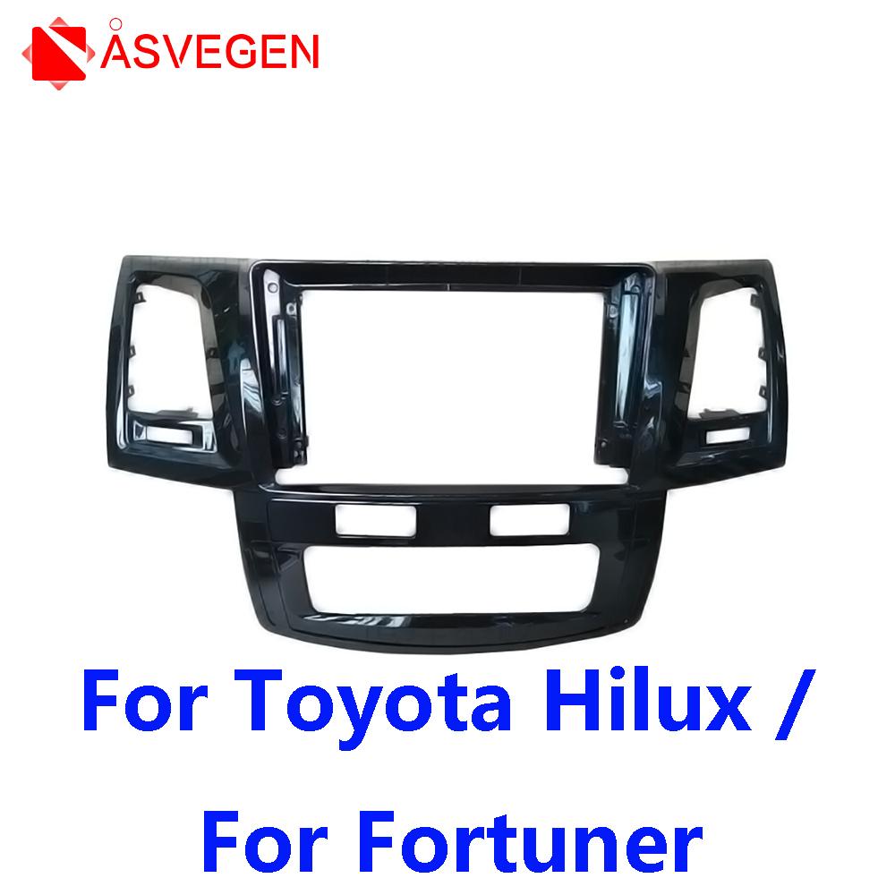 Изображение товара: Автомобильная рама для Toyota Hilux/Fortuner, автомобильная стереосистема, мультимедийный плеер, панели