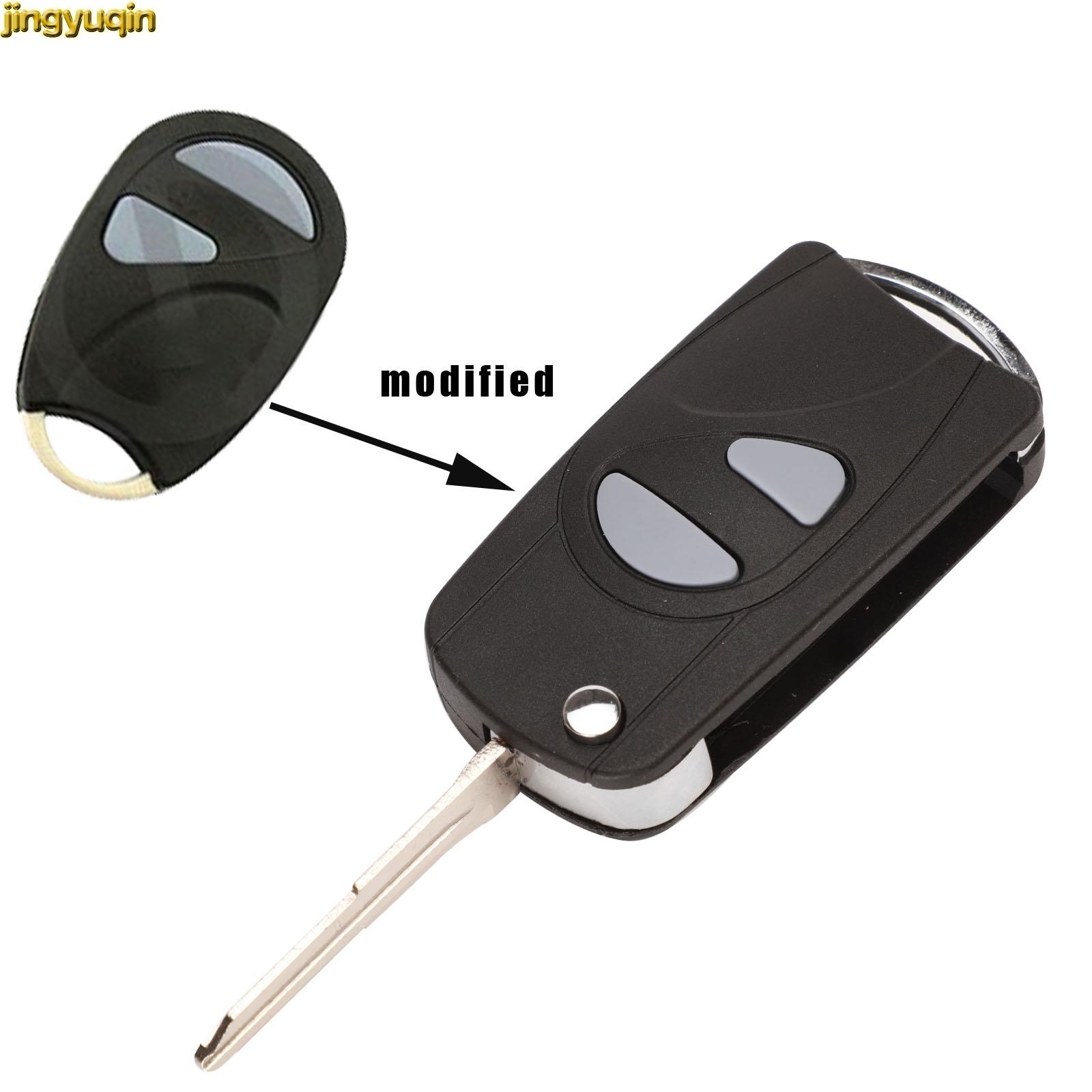 Изображение товара: Jingyuqin модифицированный флип-чехол для дистанционного ключа от машины оболочка для Suzuki Wagon R SWIFT SX4 INGIS SPLASH ALTO VITARA 2 кнопки ключ пустой