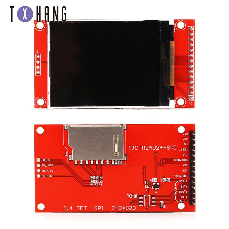 Изображение товара: 2,4 дюймовый 320*240 SPI серийный TFT ЖК-модуль дисплей экран с сенсорной панелью Драйвер IC ILI9341 для MCU