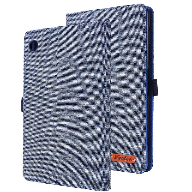 Изображение товара: MatePad T8 ТПУ чехол Funda Stand Folio тканевый кожаный чехол для Huawei Matepad T8 2020 защитный чехол для планшета + ручка