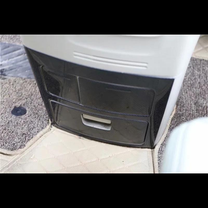 Изображение товара: Для Buick GL8 2014-2018 левосторонний привод 4 шт. углеродное волокно ABS автомобильная коробка для хранения под крышкой отделка Аксессуары для стайлинга автомобиля
