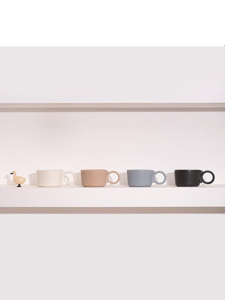 Изображение товара: Большая круглая керамическая кружка, кофейная кружка, офисные чашки для молока, чая, посуда для напитков, лучший подарок для друзей на день рождения