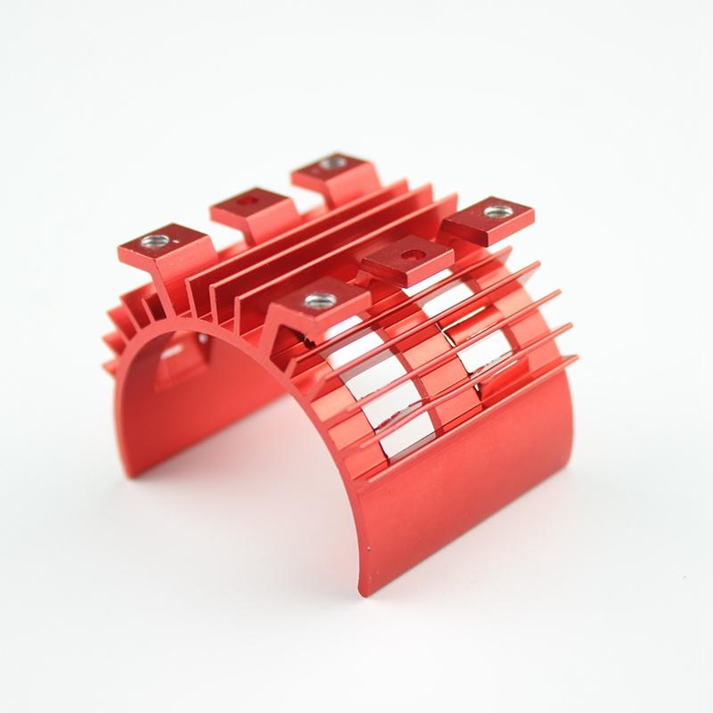 Изображение товара: Модернизированный автомобильный двигатель, металлическая часть радиатора для WLtoys 144001 1/14 4WD RC внедорожные автомобильные запчасти Красный