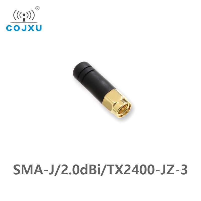 Изображение товара: Всенаправленная антенна 2,4 ГГц 2.0dBi Gain SMA-J, интерфейс 50 Ом, сопротивление менее 1,5 SWR COJXU TX2400-JZ-3, высокое качество