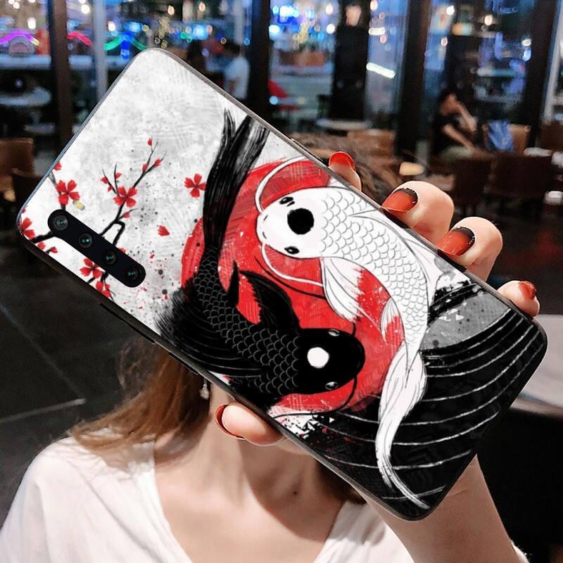 Изображение товара: Koi Fish Phone Case for Xiaomi Mi Note 10 Lite Mi 9T Pro xiaomi 10 10 CC9 Pro