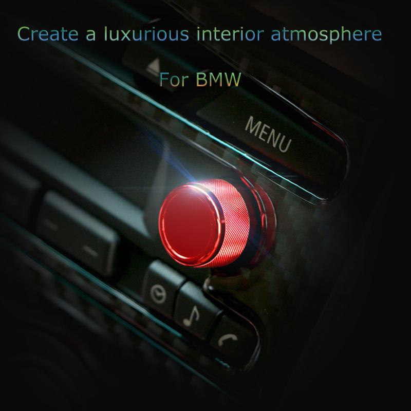 Изображение товара: Car Air Conditioning Audio Switch Knob Decoration Cover, for BMW Old 3 Series E90 E92 E93 05-12 Interior Decoration 320i 325i